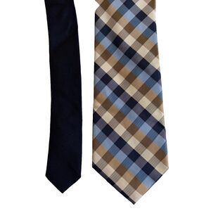 Tommy Hilfiger Neck Tie Men's One Size Colorful Checkered Career 100% Silk